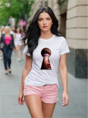 maglia donna bianca inside