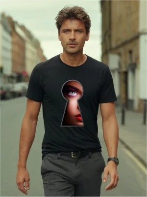 maglia uomo nera inside